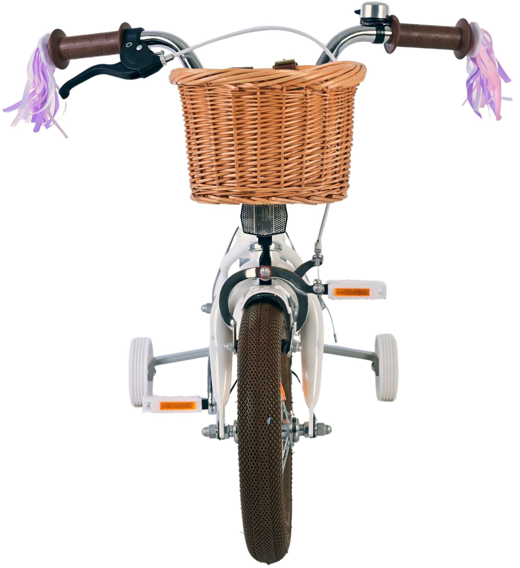 Volare bloesem kinderfiets - meisjes - 12 inch - wit