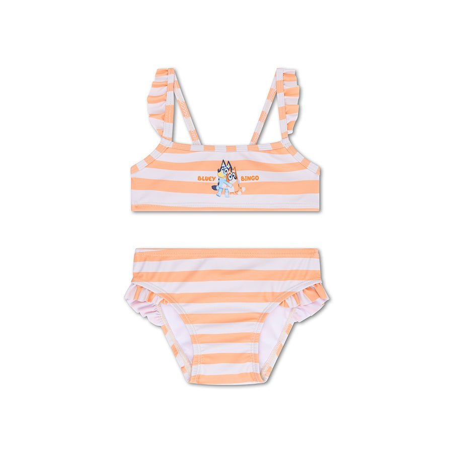 Bluey | oranje meisjes uv bikini