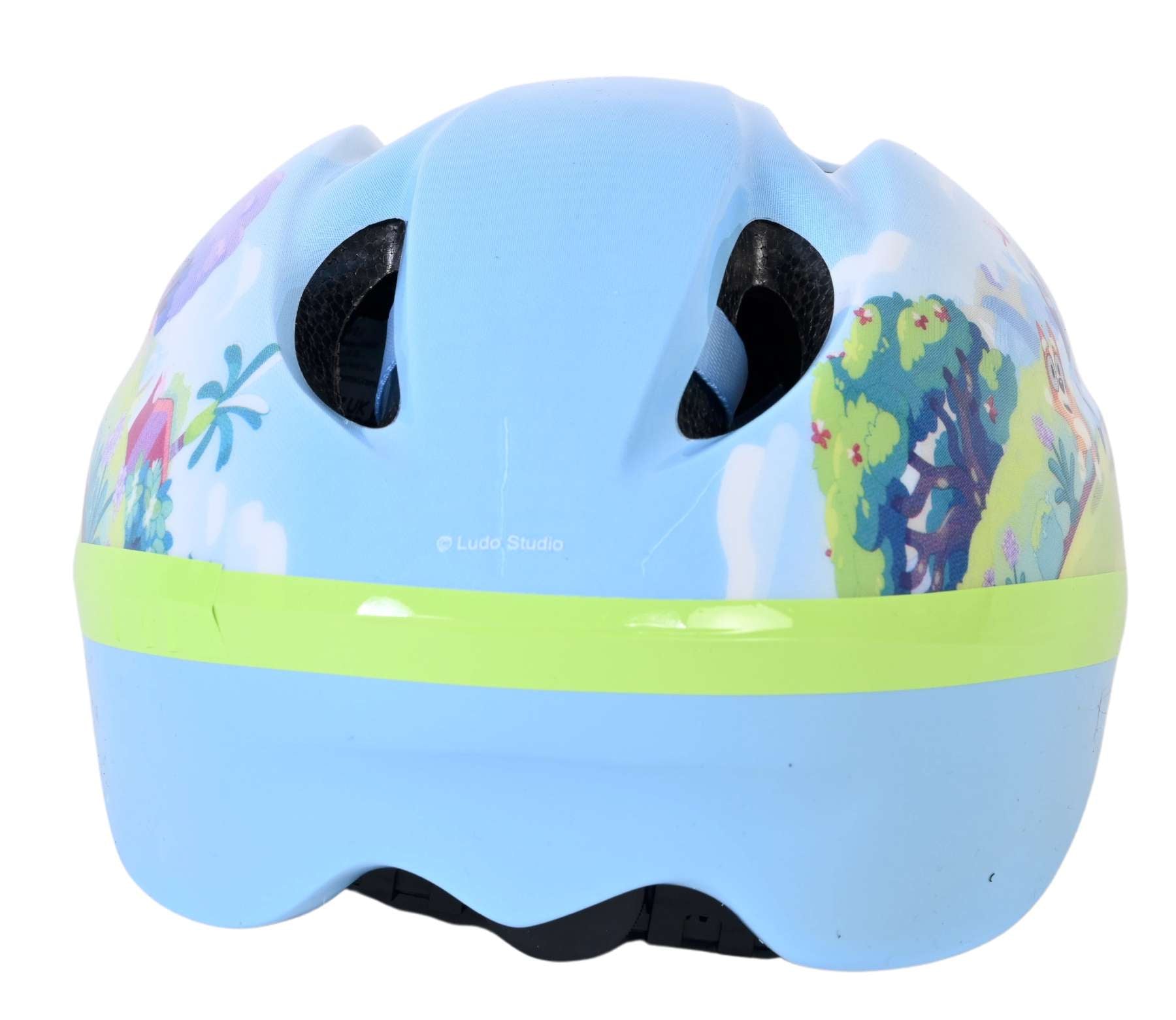 Bluey kinder helm blue 52-56cm