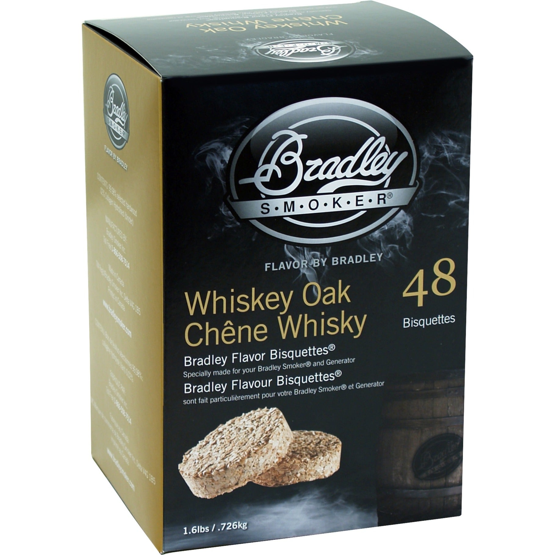 Bradley Bradley Wiskey Eikenhouten Briketten