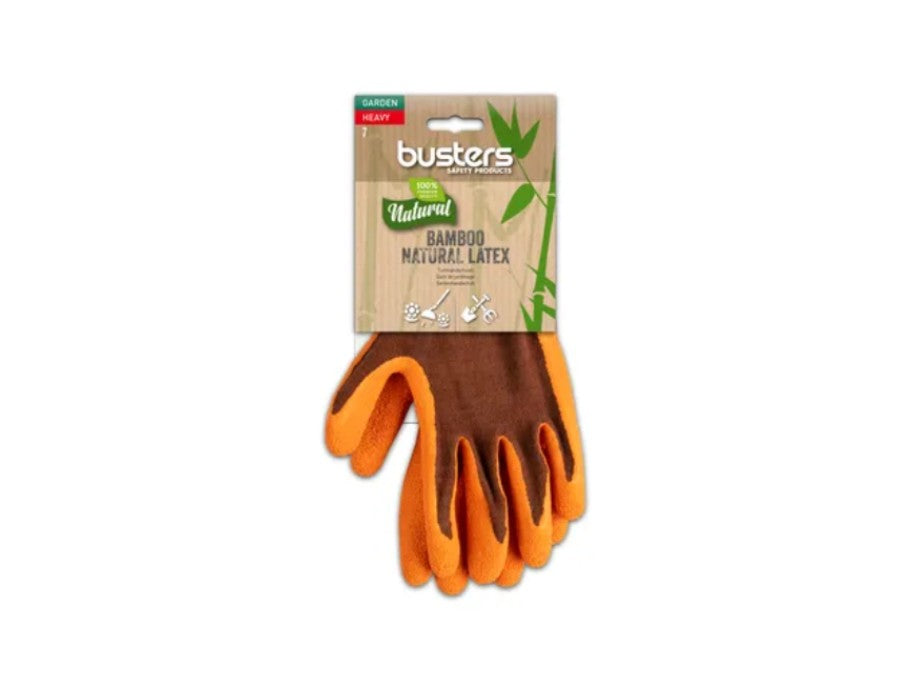 Busters Tuinhandschoen Zwaar Bamboe Natuurlijk Latex Maat 10