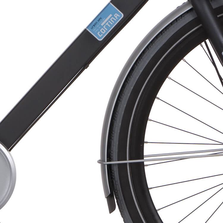 Cortina spatbord voor 28 urban bright aluminiumoxide mat