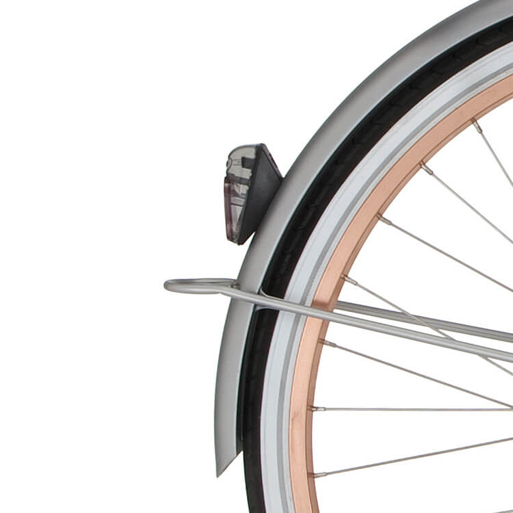 Cortina Spatbord achter 28 U4 helder aluminiumoxide mat