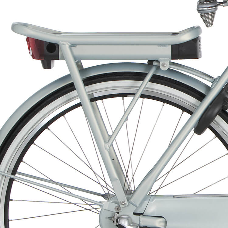 Cortina achterdrager E-U4 licht azuurblauw mat