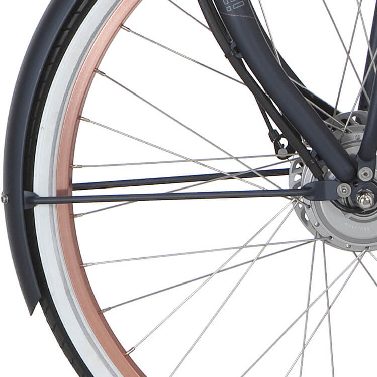 Cortina Spatbordstang voor 28 E-U4 miljonair blauw mat