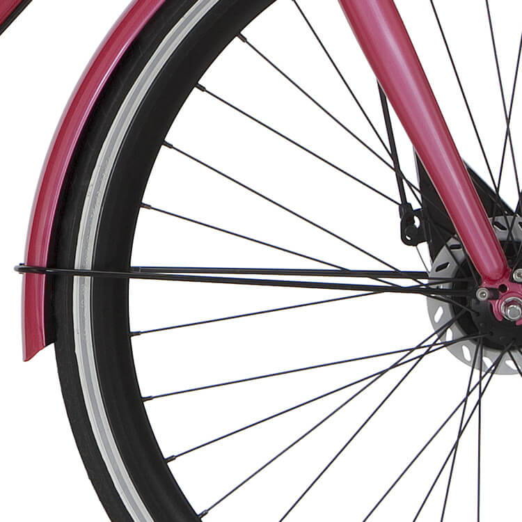 Cortina Spatbordstang voor 28 M1 zwart