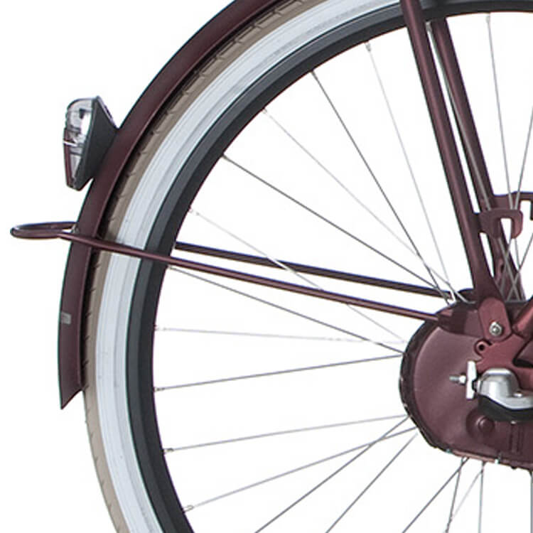 Cortina Spatbordstang achter 28 U4 bruin met