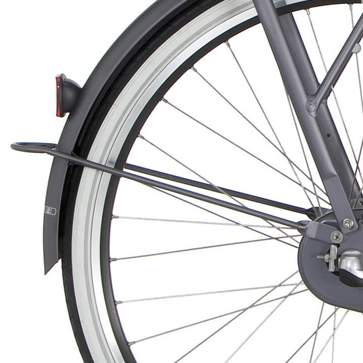 Cortina Spatbordstang achter 28 E-U4 modern grijs mt