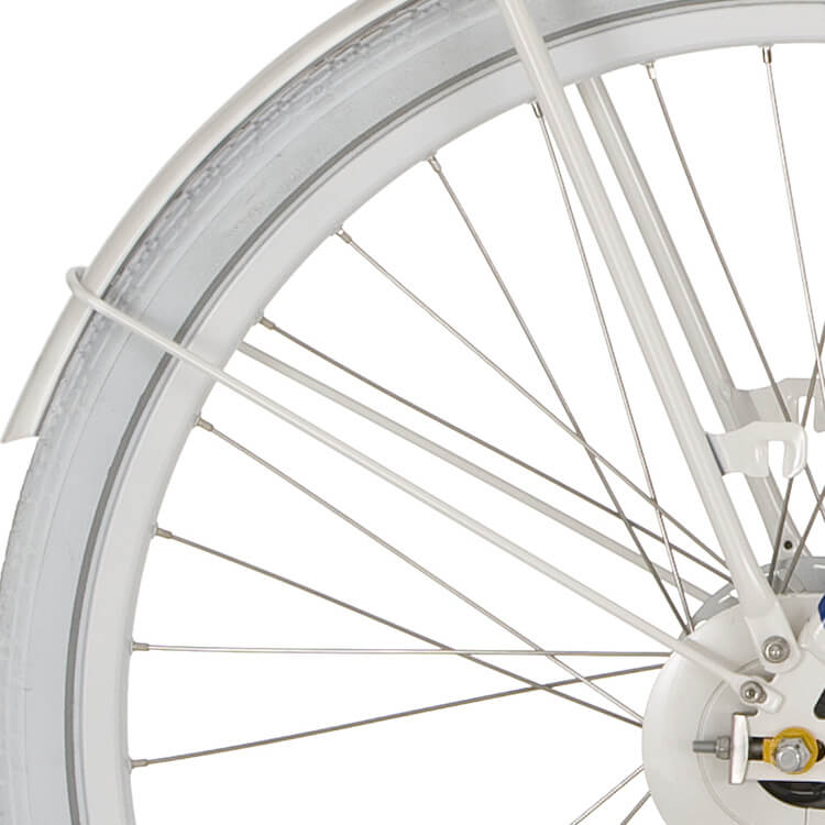 Cortina Spatbordstang achter 28 U5 wit parelmoer