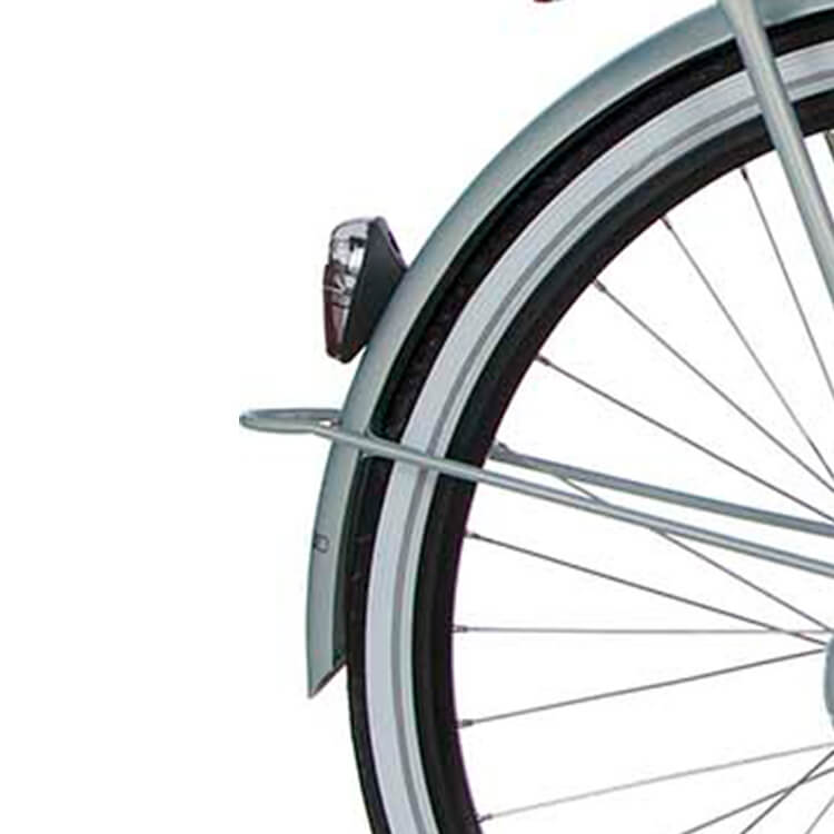 Cortina Mudguard rear 28 U4 light azure blue matt