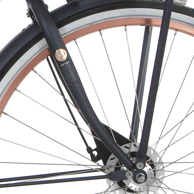 Cortina voorvork U4 H miljonairblauw mat