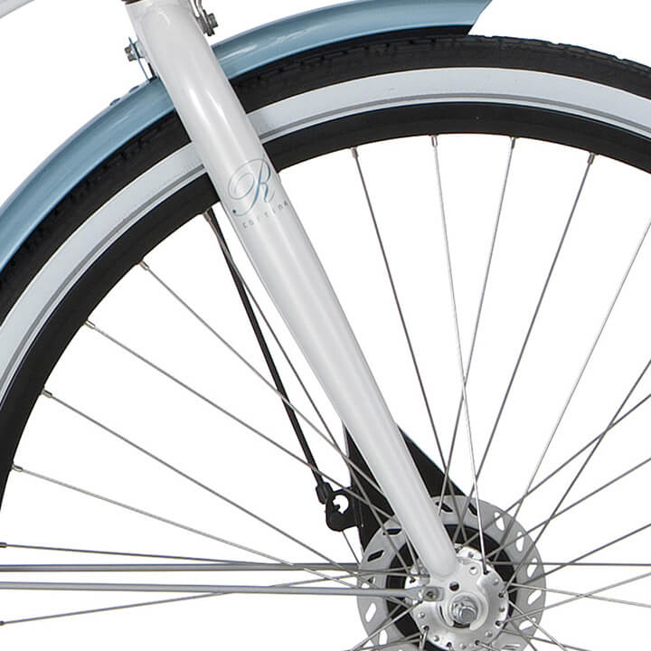 Cortina voorvork Roots witte parel