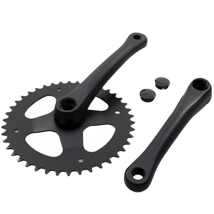 Cortina crankstel 42t 3 32 zwart mat