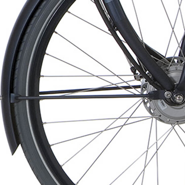 Cortina Spatbordstang voor 28 E-U4 blauw mat