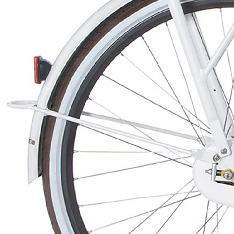 Cortina Spatbordstang achter 28 E-U4 wit parelmoer