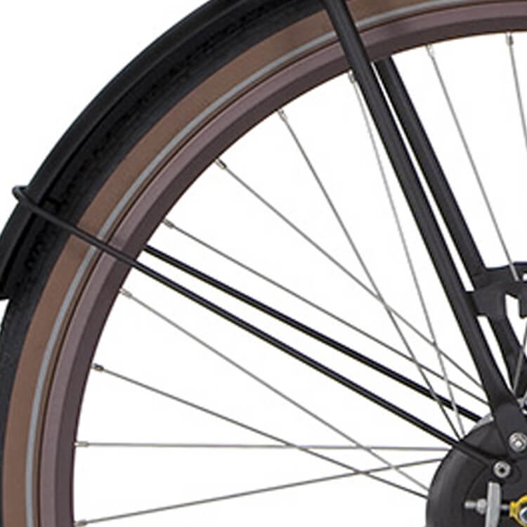 Cortina Spatbordstang achter 28 U5 demitasse mat