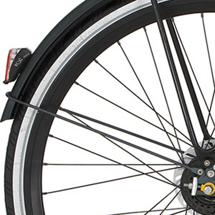 Cortina Spatbordstang achter 28 Speed meergroen mat