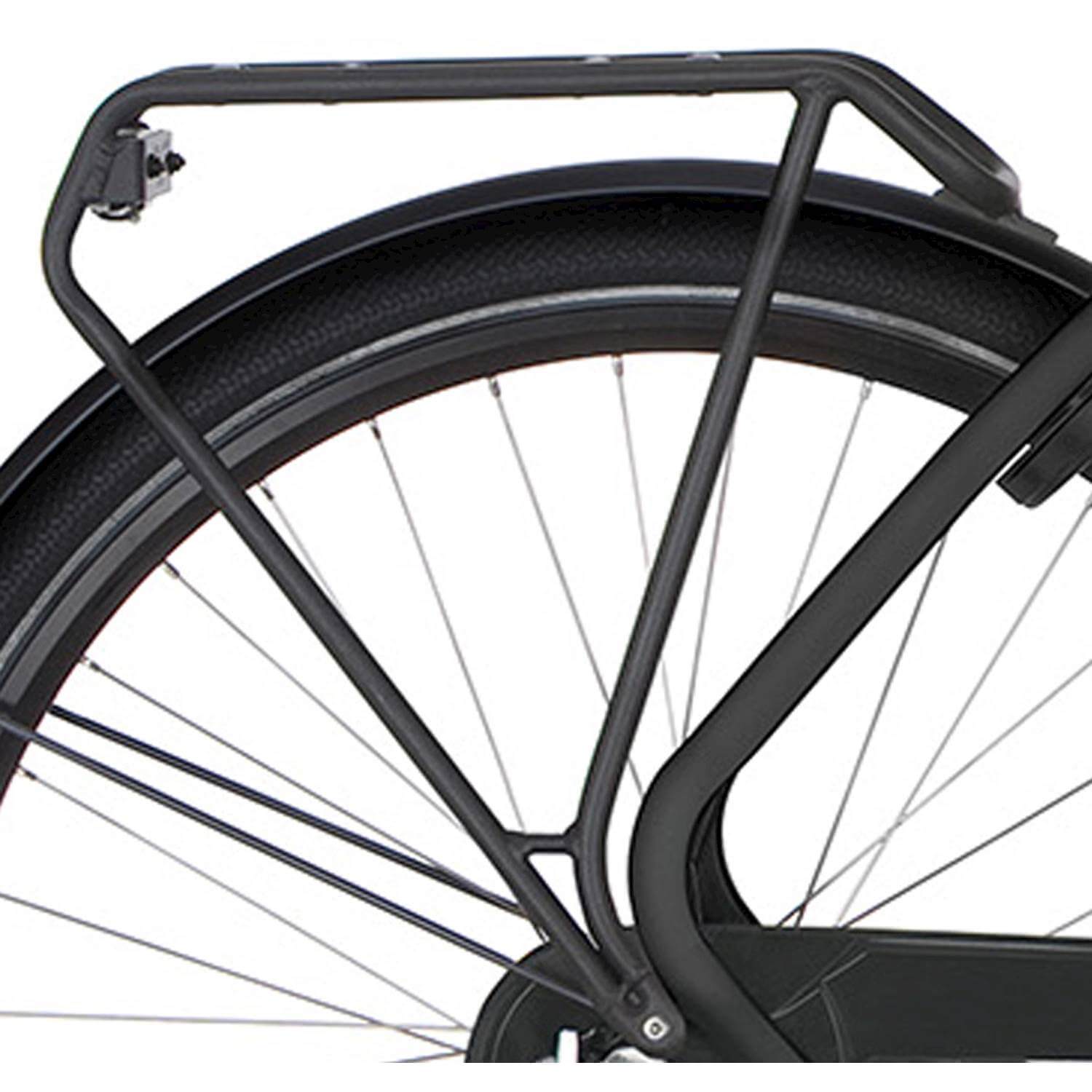 Cortina achterdrager Common gitzwart mat