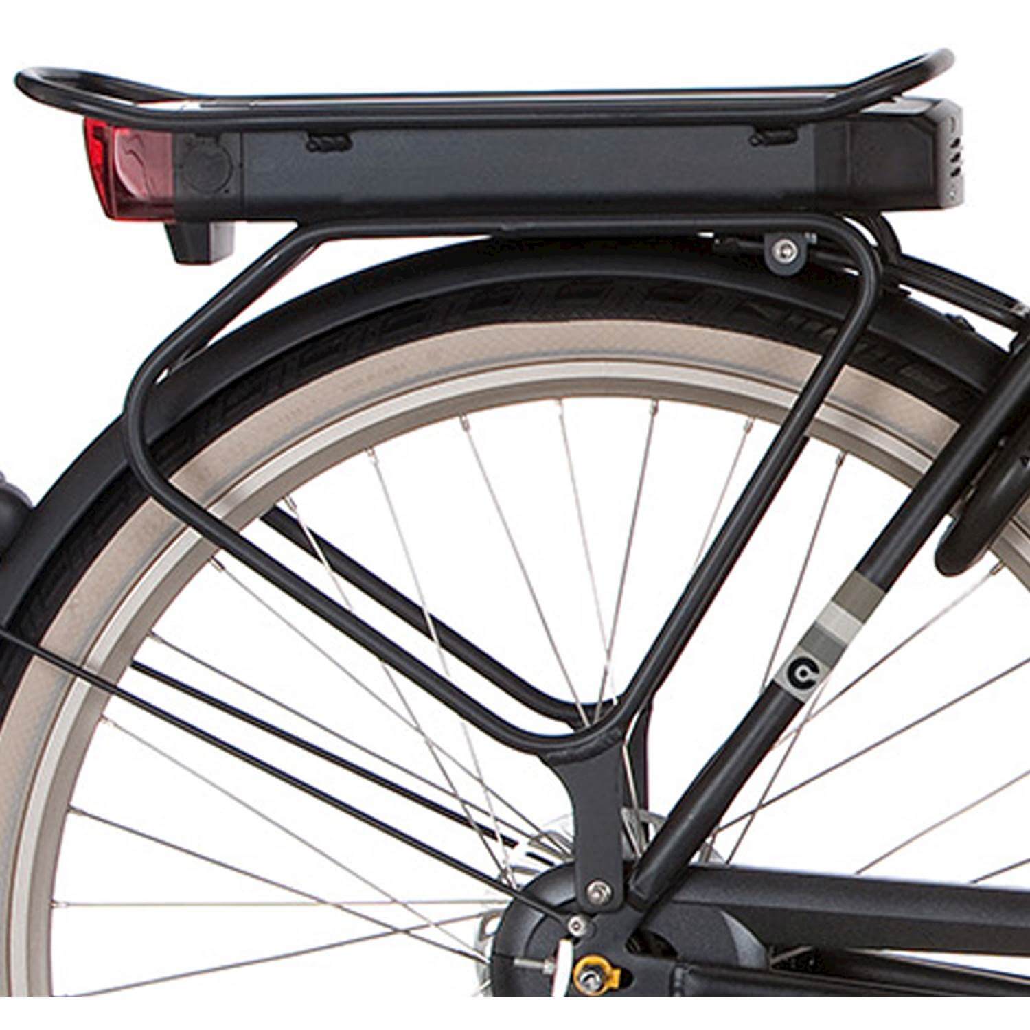 Cortina achterdrager E-Yoya D50 saffierzwart mat