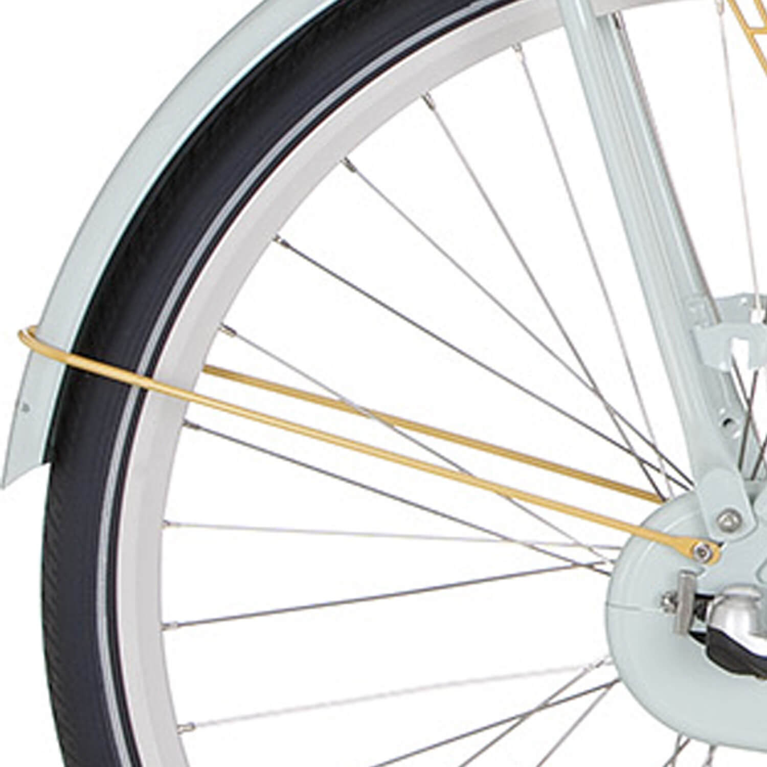 Cortina Spatbordstang achter 28 Milo pompoengeel