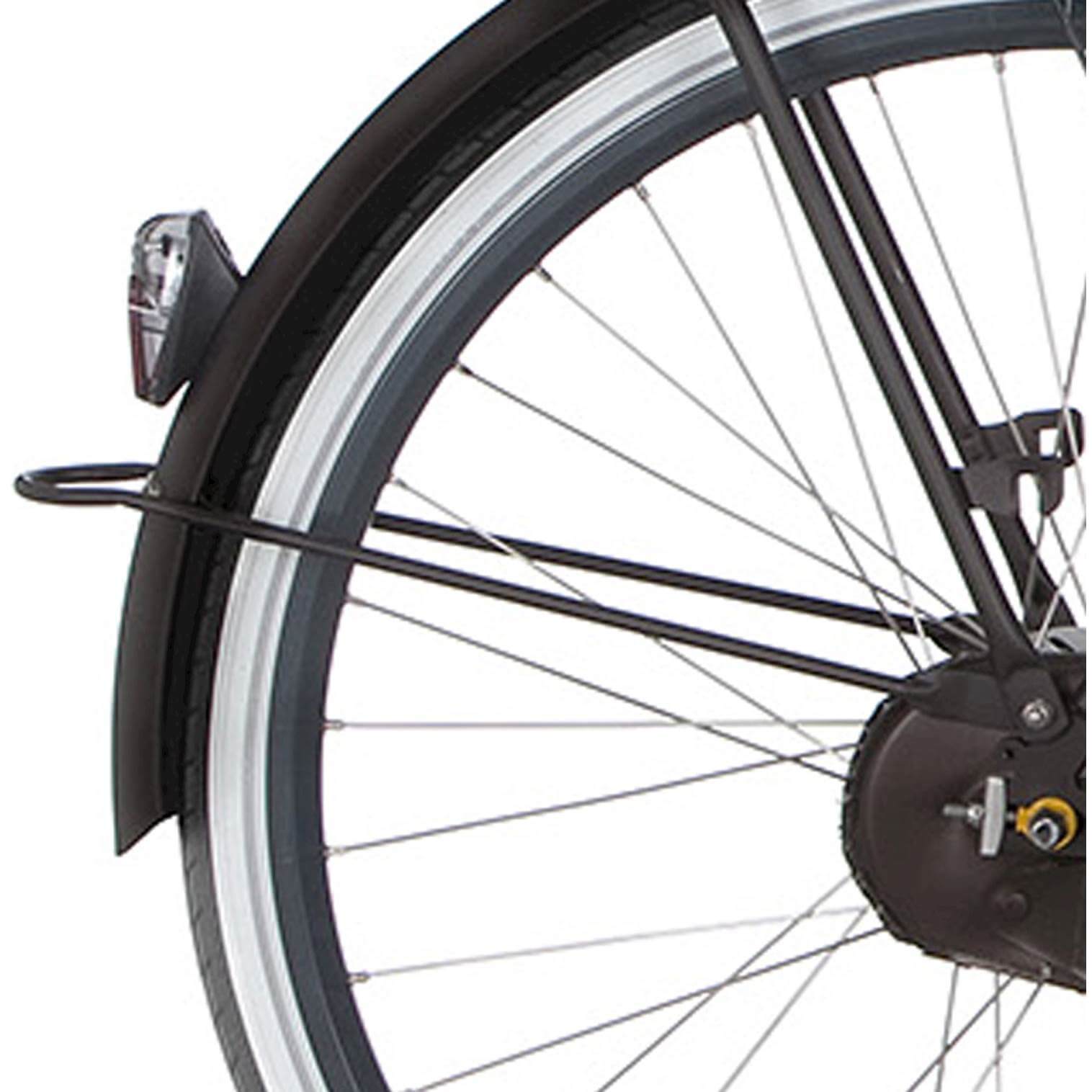 Cortina Spatbordstang achter 28 Roots mat espressobruin