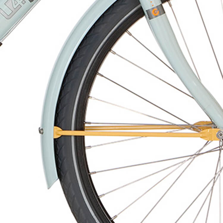 Cortina Spatbord voor 24 U4 groene lelie