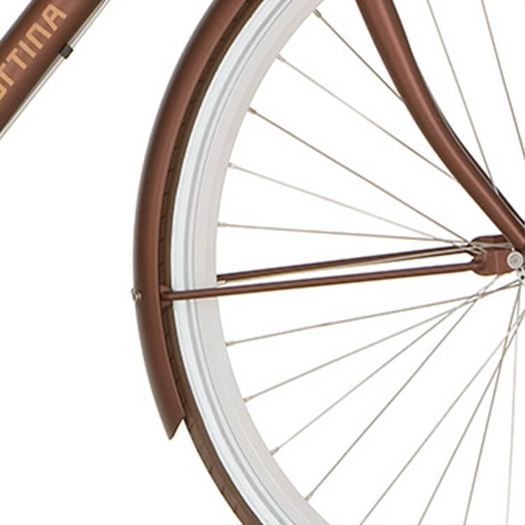 Cortina Spatbord voor 28 U4 sprankelend bruin mat