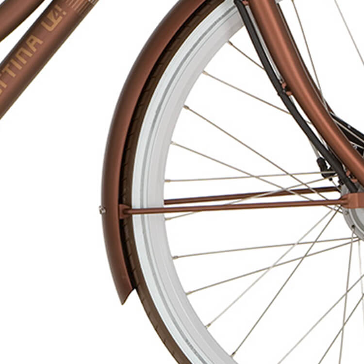 Cortina Spatbord voor 28 E-U4 sprankelend bruin mat