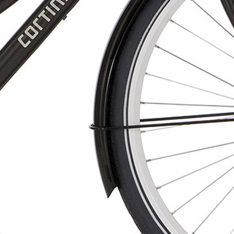 Cortina Spatbord voor 28 Milo zwart