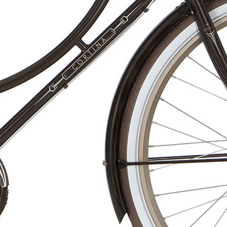 Cortina spatbord voor 28 soul espresso bruin