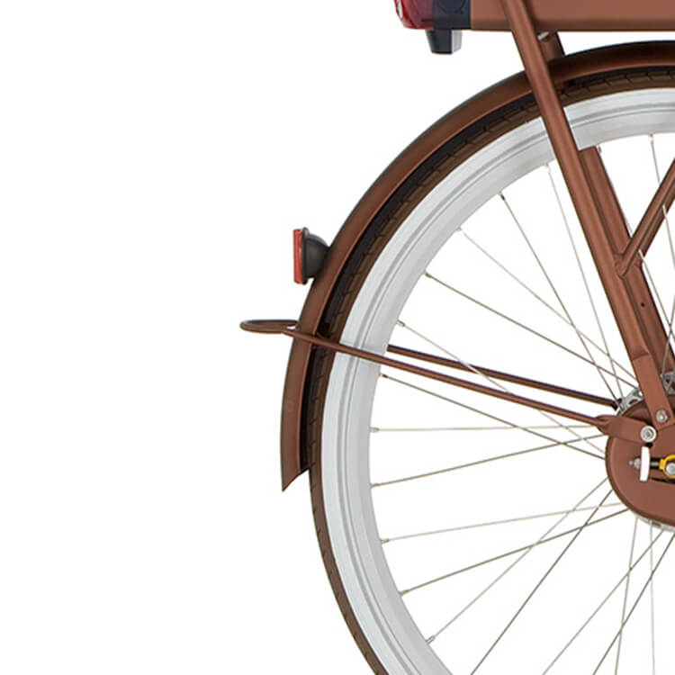 Cortina Rear Mudguard 28 E-U4 sparkle brown matt