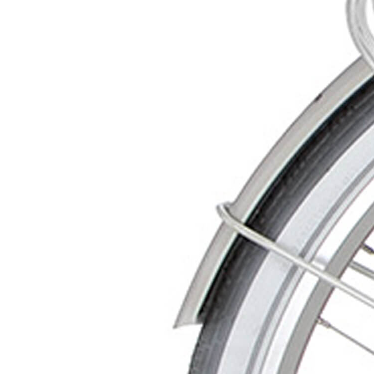 Cortina Spatbord achter 28 U5 ijsbal wit