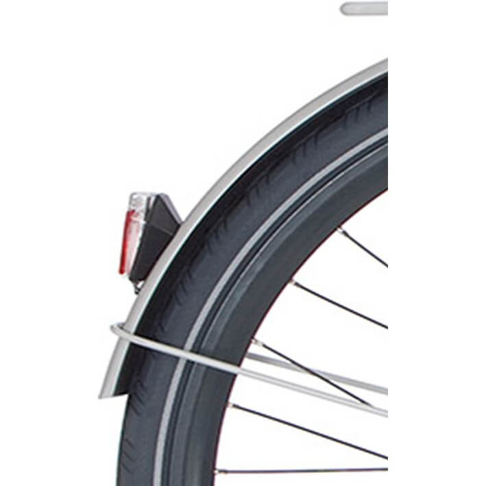 Cortina Spatbord achter 28 Speed ijsbal wit