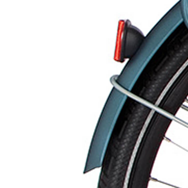 Cortina Mudguard Rear 28 E-Yoya Mistral Matt