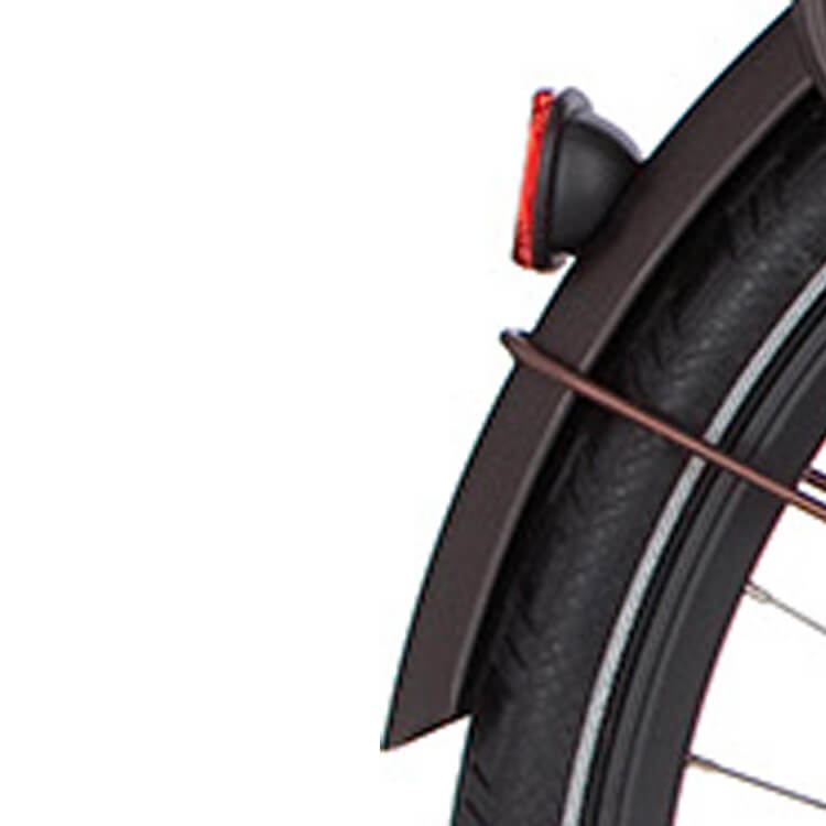 Cortina Spatbord achter 28 E-Yoya mat demitasse