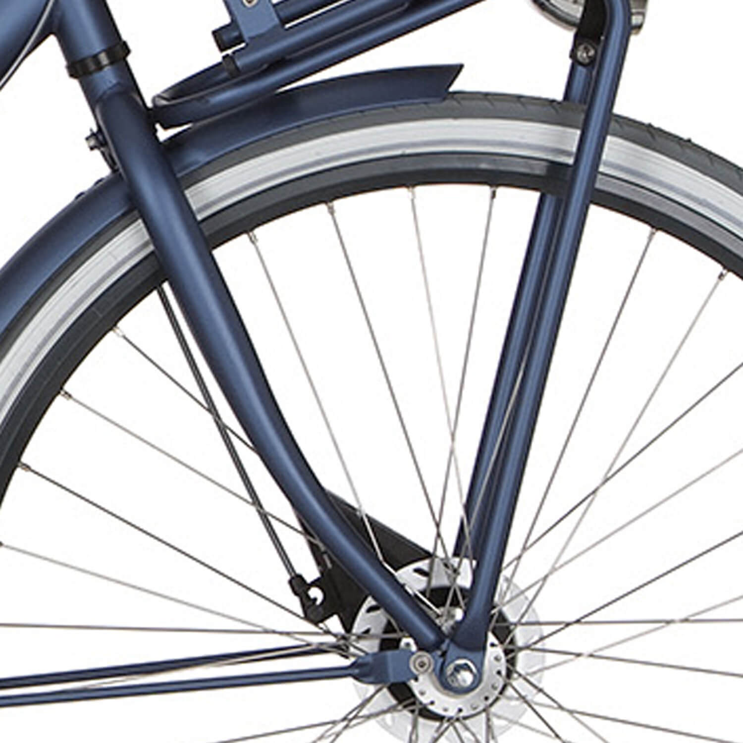 Cortina voorvork E-U4 D FM polish blauw mat