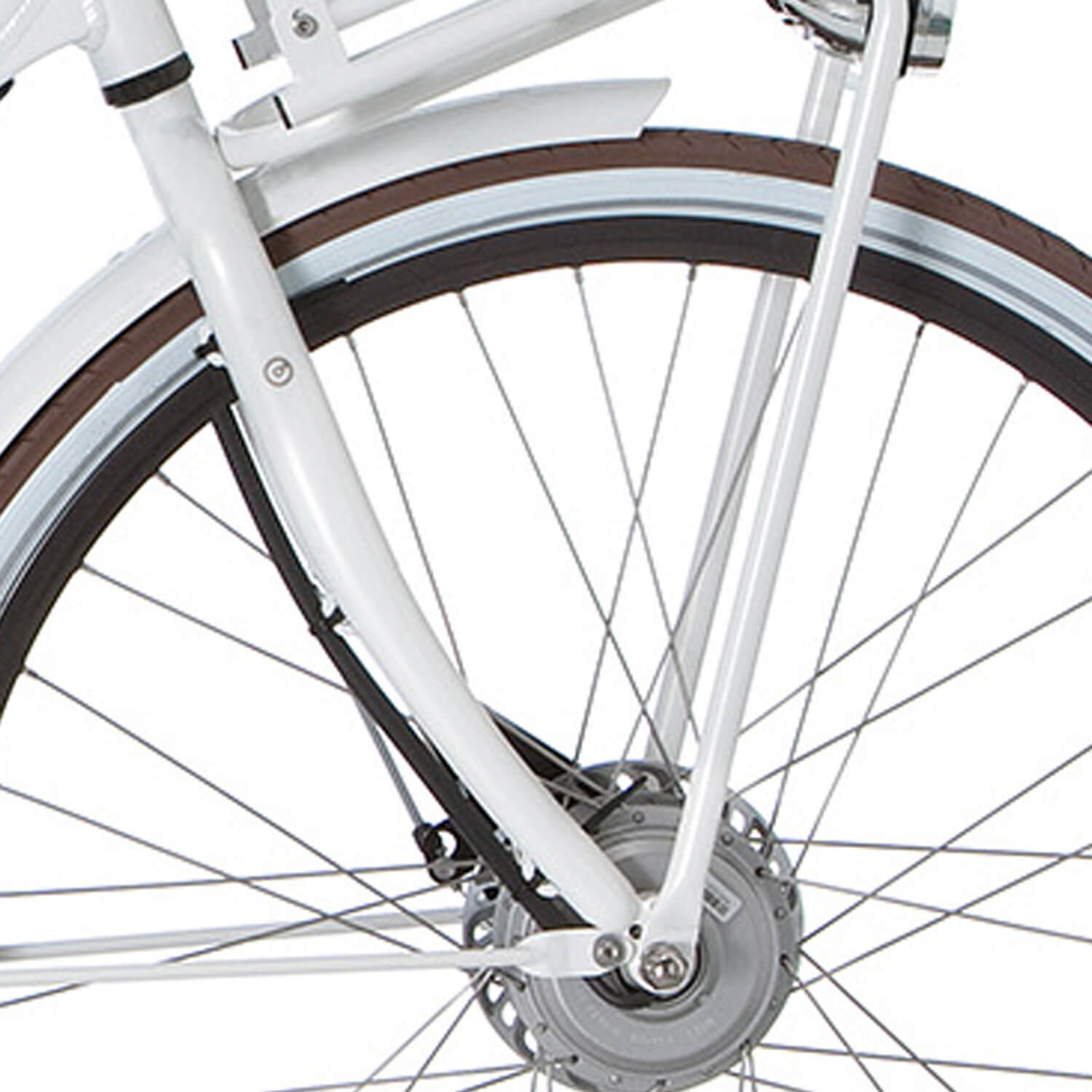 Cortina voorvork E-U4 D FM witte parel