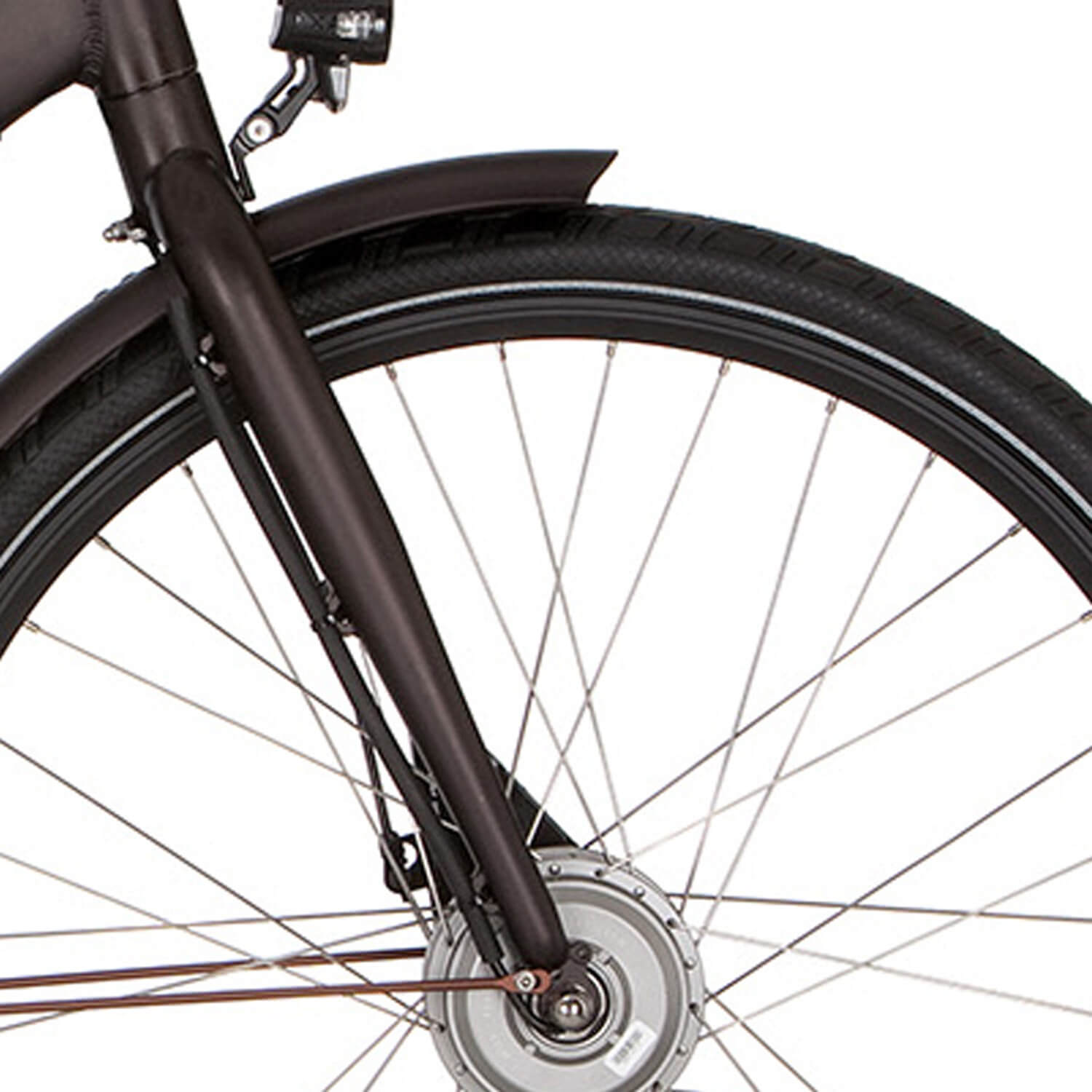 Cortina voorvork E-Yoya D demitasse mat (203)