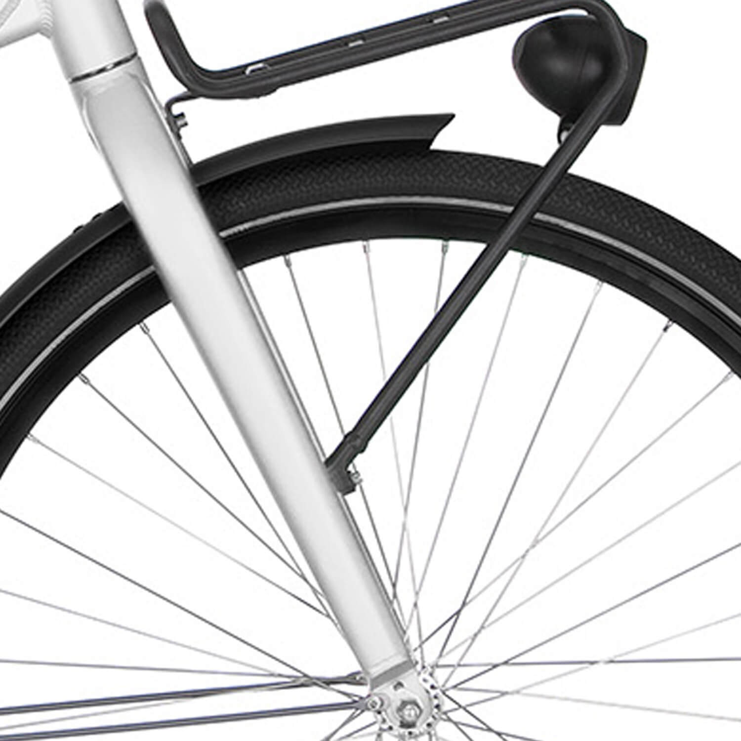 Cortina voorvork Gewone witte parelmoer mat