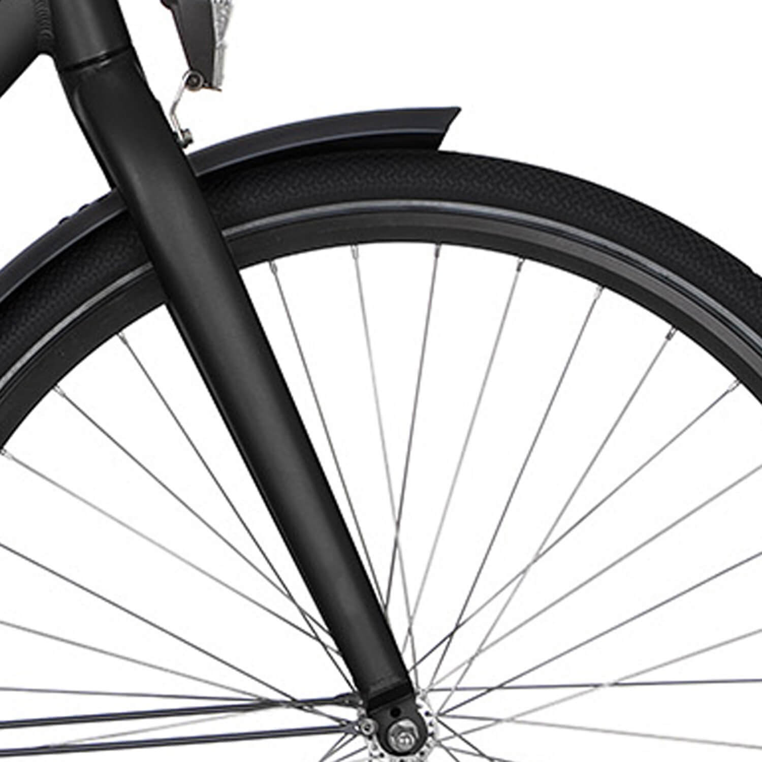 Cortina voorvork Common Basic gitzwart mat