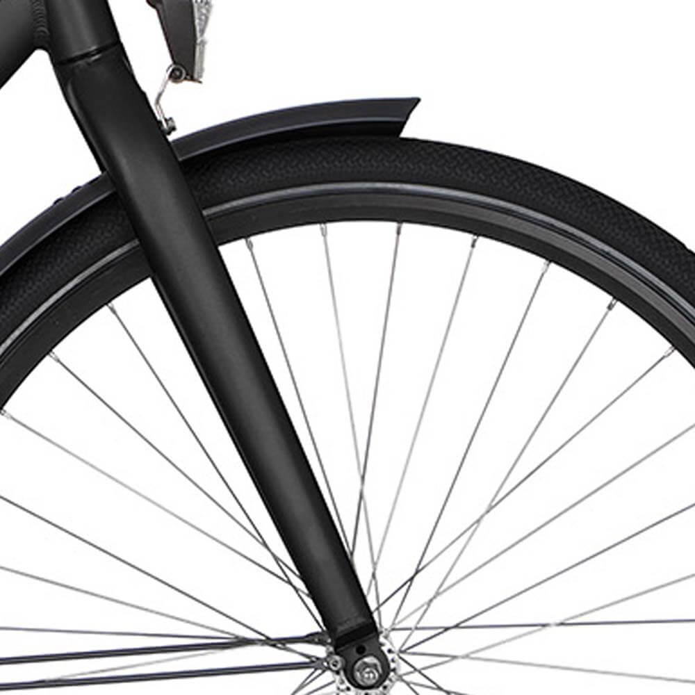 Cortina voorvork Common gitzwart mat