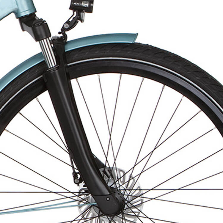 Cortina voorvork E-Octa N7 zwart mat