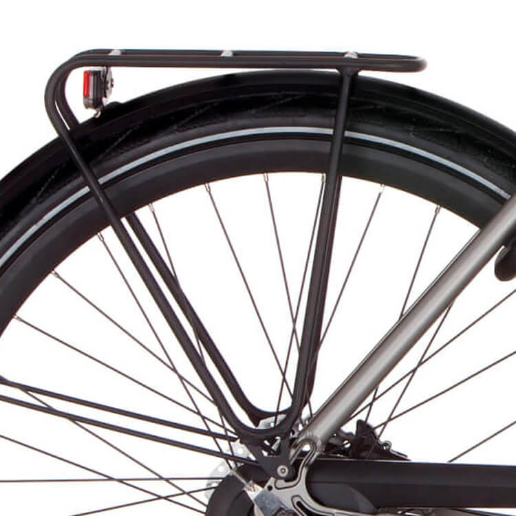 Cortina achterdrager E-Mozzo Everest gitzwart mat