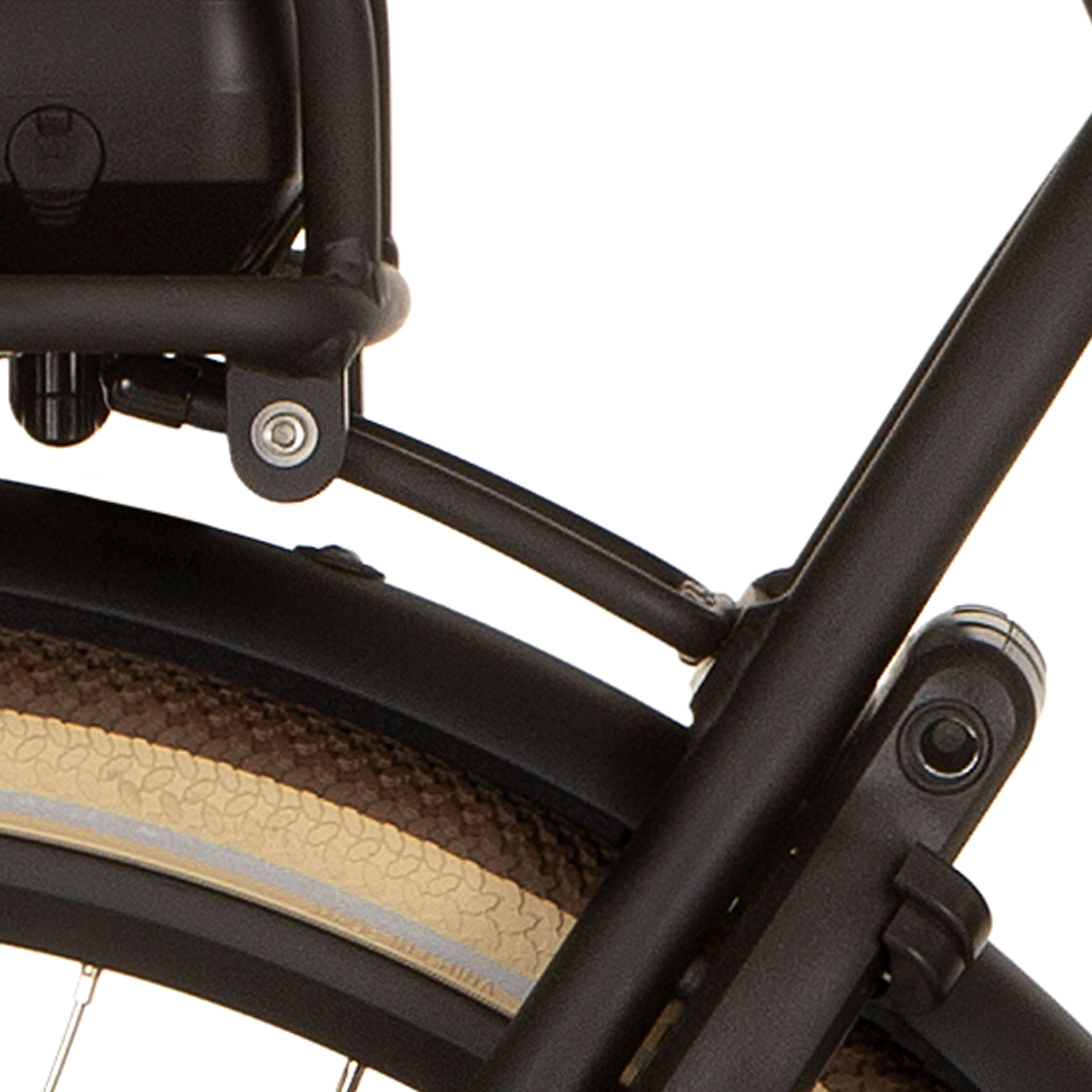 Cortina achterdragerbeugel 150mm bafang gitzwart mat
