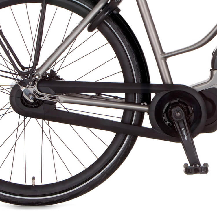 Cortina kettingkast Fluente E-Mozzo ( Steps) zwart mat