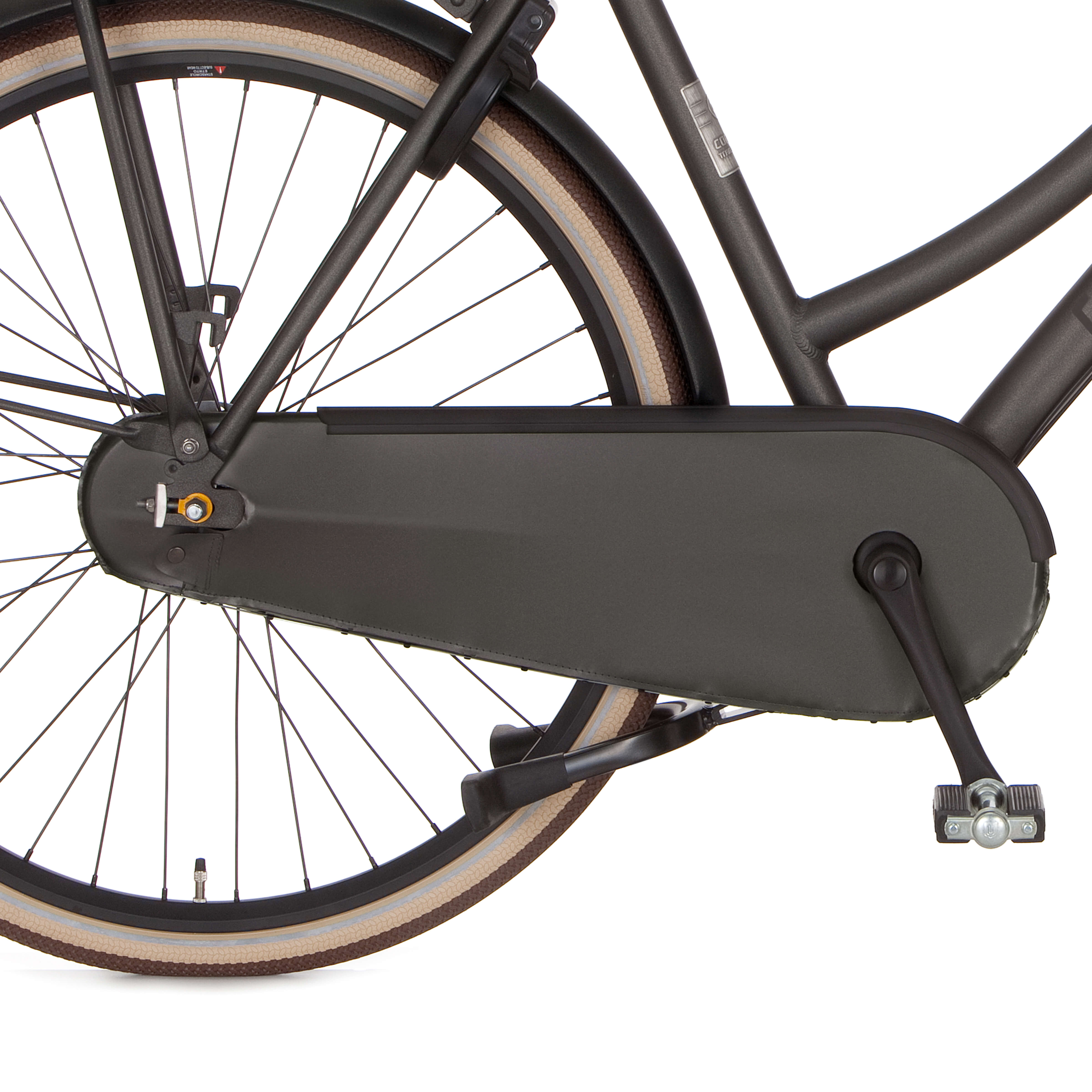 Cortina Kettingkast lakdoek U4 zwart goud mat 7v