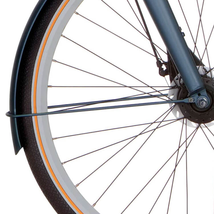 Cortina Spatbordstang voor 28 Common mistery grijs mat