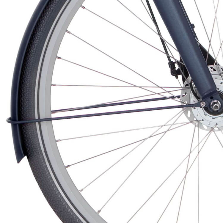 Cortina Spatbordstang voor 28 Common zwart blauw mat