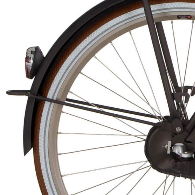 Cortina Spatbordstang achter 28 U4 muisgrijs mat