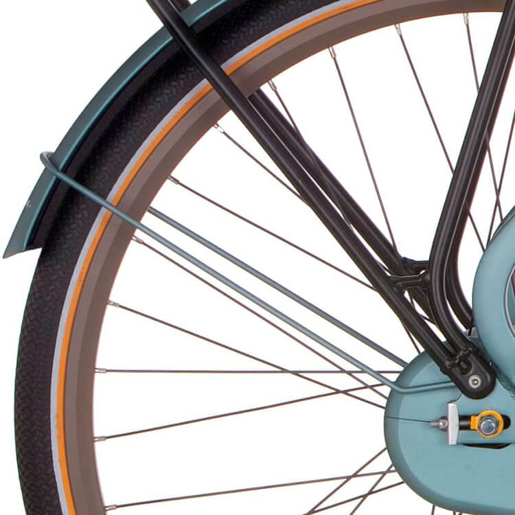 Cortina Spatbordstang achter 28 Common opaalgroen mat